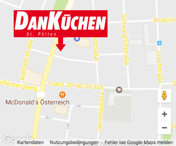 Landkarte – DAN Küchen St. Pölten